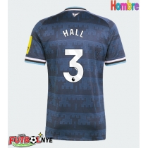 Camiseta Newcastle United Lewis Hall #3 Visitante Equipación 2026-27 manga corta
